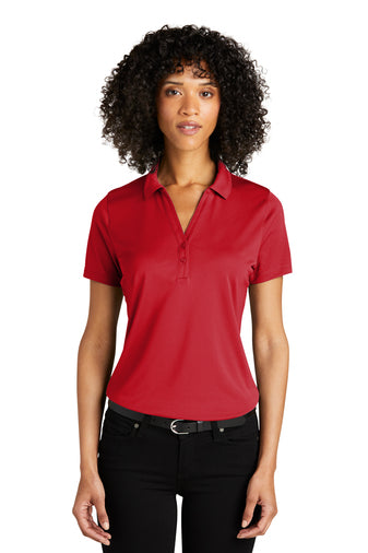 Port Authority Women's C-FREE Performance Polo with custom logo embroidery