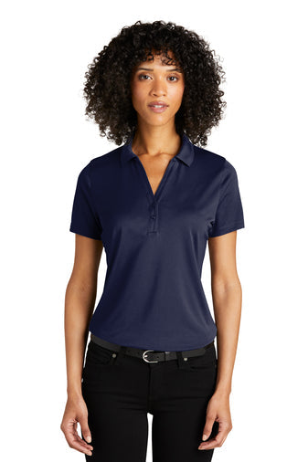 Port Authority Women's C-FREE Performance Polo with custom logo embroidery