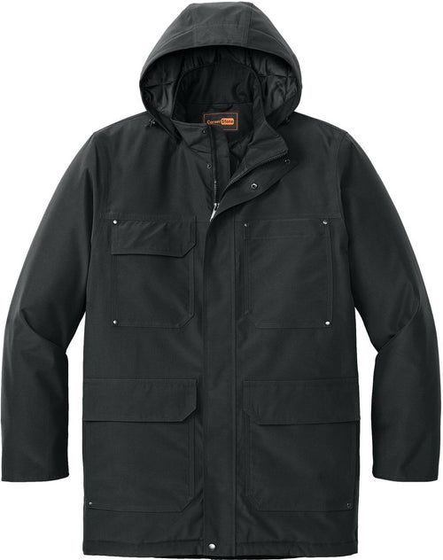 CornerStone Elements Insulated Parka with custom logo embroidery