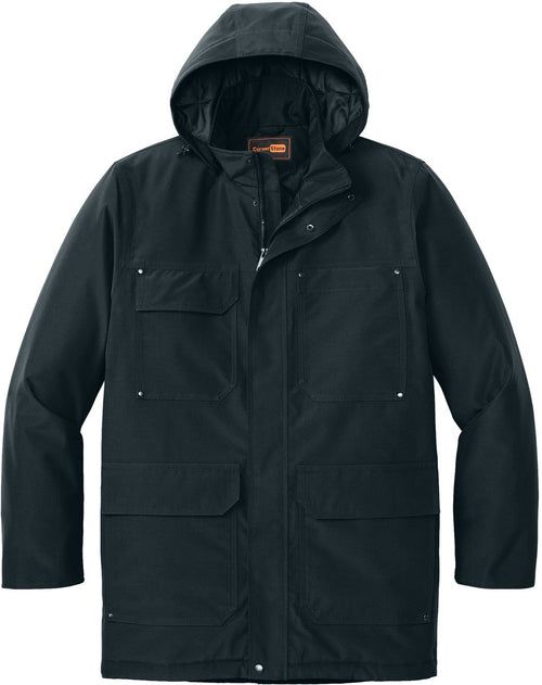 CornerStone Elements Insulated Parka with custom logo embroidery