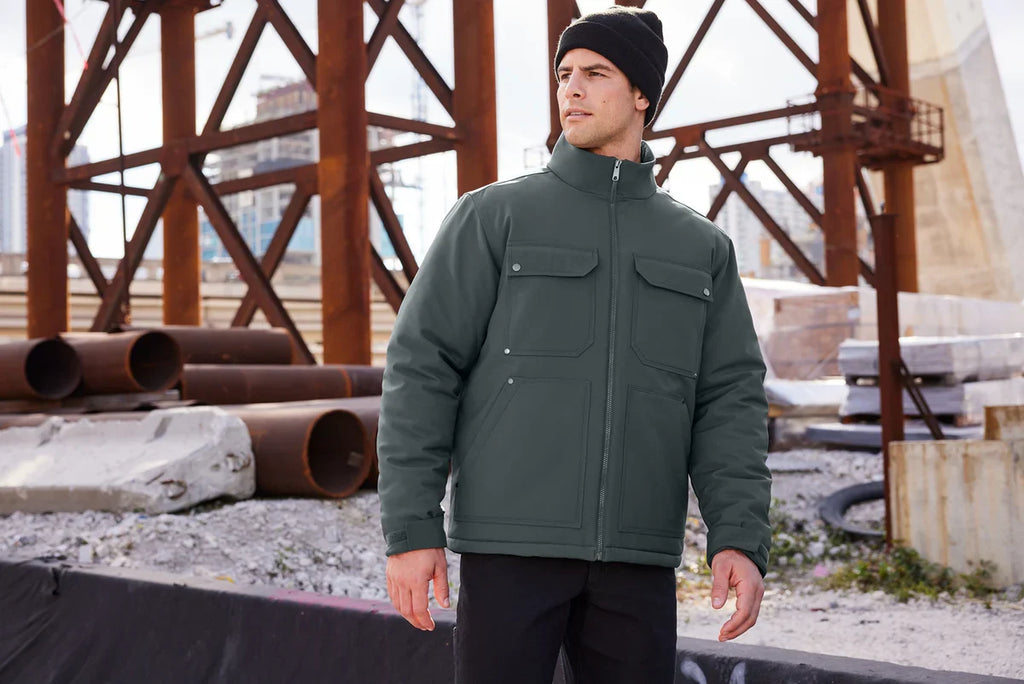 CornerStone Insulated Workwear Soft Shell with custom logo embroidery