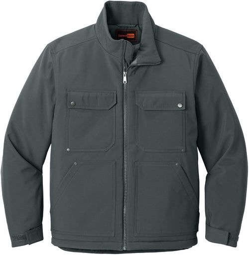 CornerStone Insulated Workwear Soft Shell with custom logo embroidery