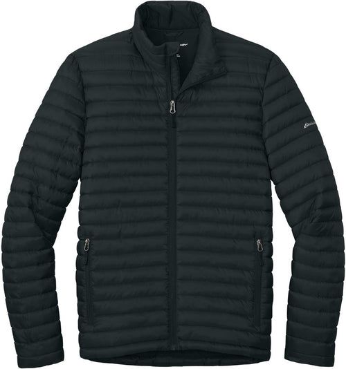 Eddie Bauer Packable Quilted Full-Zip with custom logo embroidery