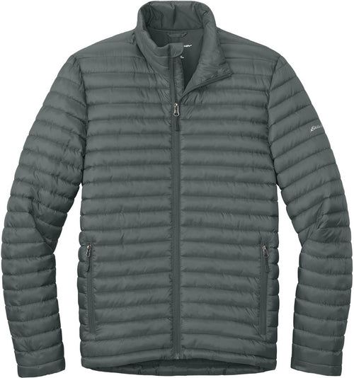 Eddie Bauer Packable Quilted Full-Zip with custom logo embroidery
