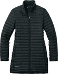 Eddie Bauer Women’s Packable Quilted Full-Zip with custom logo embroidery