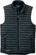 Eddie Bauer Packable Quilted Vest with custom logo embroidery