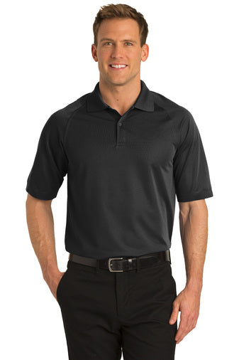 Port Authority Dry Zone Ottoman Polo with custom logo embroidery