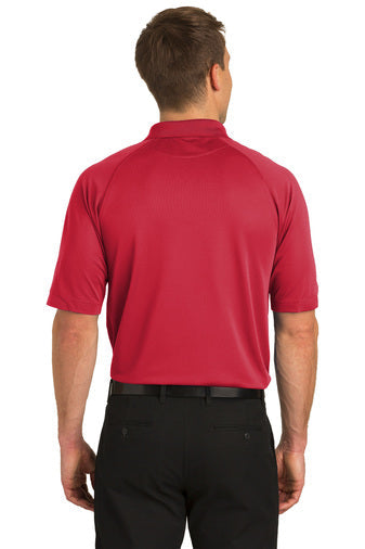 Port Authority Dry Zone Ottoman Polo with custom logo embroidery