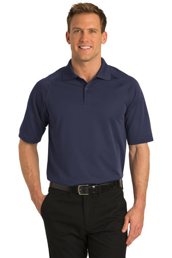 Port Authority Dry Zone Ottoman Polo with custom logo embroidery