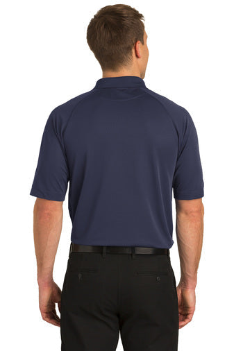 Port Authority Dry Zone Ottoman Polo with custom logo embroidery