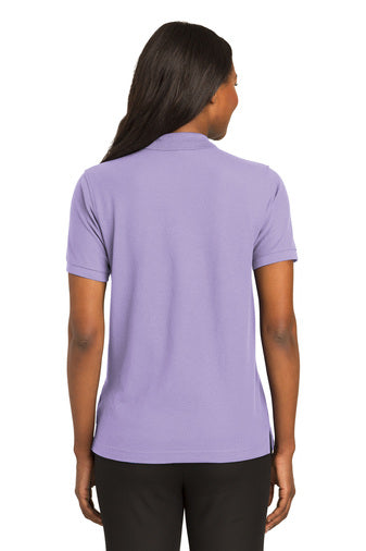 Port Authority Ladies Silk Touch Polo with custom logo embroidery