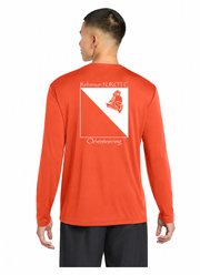Sport-Tek Long Sleeve PosiCharge Competitor Tee - Robinson High School with custom logo embroidery