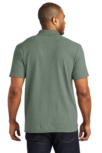 Port Authority C-FREE Cotton Blend Pique Polo with custom logo embroidery