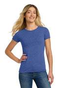 Next Level Apparel Women’s Tri-Blend Tee with custom logo embroidery