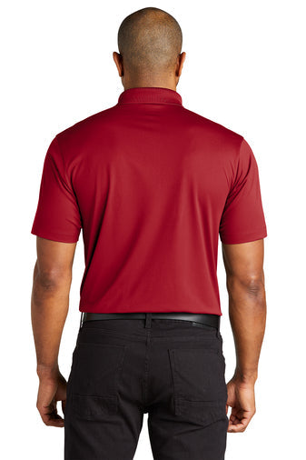 Port Authority C-FREE Performance Polo with custom logo embroidery