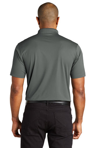 Port Authority C-FREE Performance Polo with custom logo embroidery