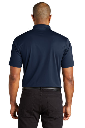 Port Authority C-FREE Performance Polo with custom logo embroidery