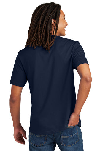 Allmade Unisex Heavyweight Recycled Cotton Tee with custom logo embroidery