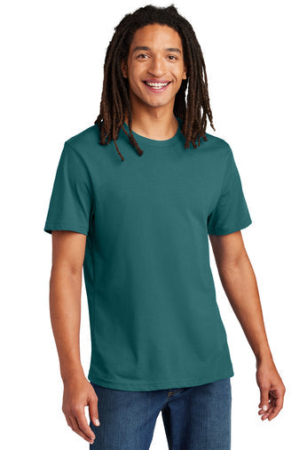 Allmade Unisex Heavyweight Recycled Cotton Tee with custom logo embroidery