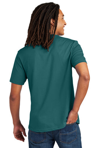 Allmade Unisex Heavyweight Recycled Cotton Tee with custom logo embroidery