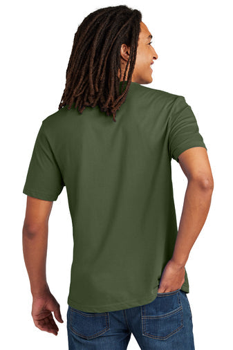 Allmade Unisex Heavyweight Recycled Cotton Tee with custom logo embroidery
