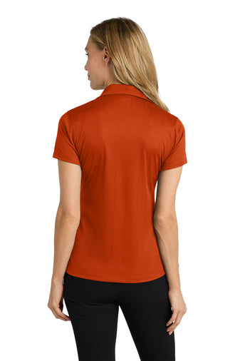Port Authority Ladies Performance Fine Jacquard Polo with custom logo embroidery