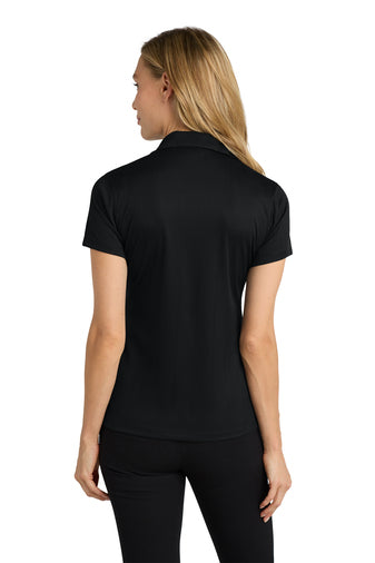 Port Authority Ladies Performance Fine Jacquard Polo with custom logo embroidery