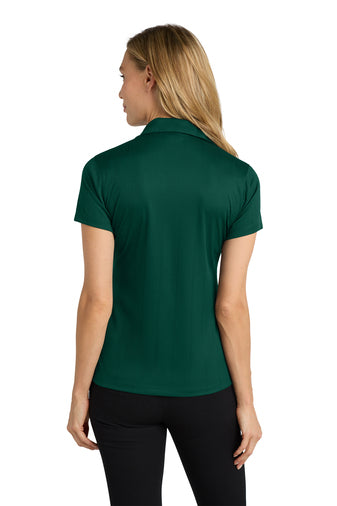 Port Authority Ladies Performance Fine Jacquard Polo with custom logo embroidery