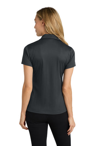 Port Authority Ladies Performance Fine Jacquard Polo with custom logo embroidery