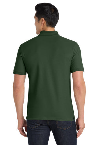 Port Authority Core Classic Pique Polo with custom logo embroidery