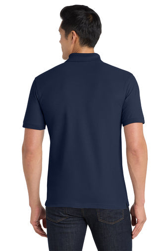 Port Authority Core Classic Pique Polo with custom logo embroidery