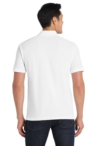 Port Authority Core Classic Pique Polo with custom logo embroidery