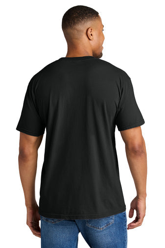Comfort Colors Heavyweight Ring Spun Tee with custom logo embroidery