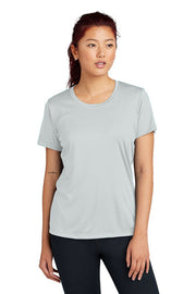 Sport-Tek Women's PosiCharge Competitor Tee with custom logo embroidery