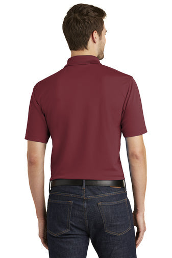 Port Authority Dry Zone UV Micro-Mesh Polo with custom logo embroidery