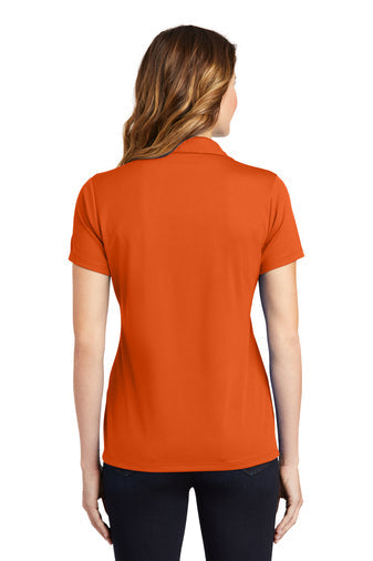 Sport-Tek Women's PosiCharge RacerMesh Polo with custom logo embroidery