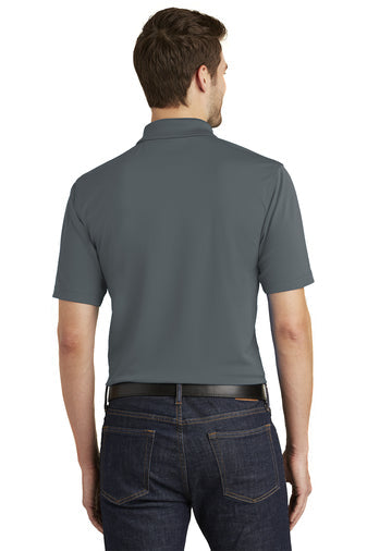 Port Authority Dry Zone UV Micro-Mesh Polo with custom logo embroidery
