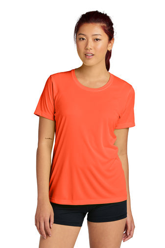 Sport-Tek Women's PosiCharge Competitor Tee with custom logo embroidery