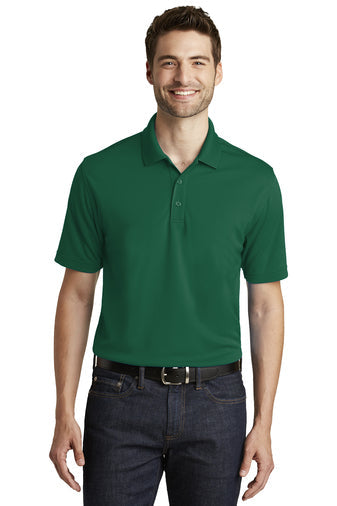 Port Authority Dry Zone UV Micro-Mesh Polo with custom logo embroidery