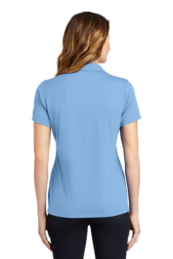 Sport-Tek Women's PosiCharge RacerMesh Polo with custom logo embroidery