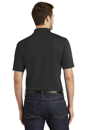 Port Authority Dry Zone UV Micro-Mesh Polo with custom logo embroidery
