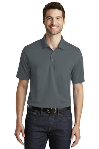 Port Authority Dry Zone UV Micro-Mesh Polo with custom logo embroidery