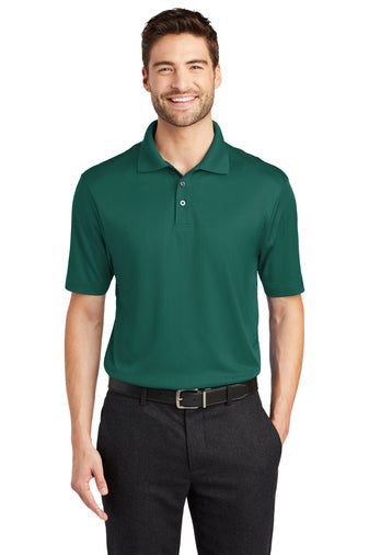 Port Authority Performance Fine Jacquard Polo with custom logo embroidery