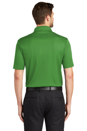 Port Authority Performance Fine Jacquard Polo with custom logo embroidery