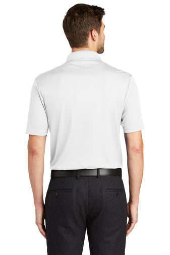 Port Authority Performance Fine Jacquard Polo with custom logo embroidery