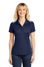 Sport-Tek Ladies Micropique Sport-Wick Polo with custom logo embroidery