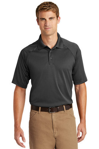 CornerStone Select Snag-Proof Tactical Polo with custom logo embroidery