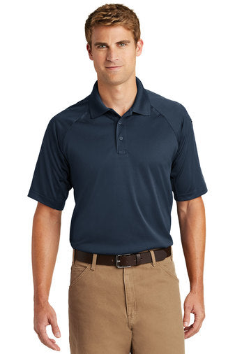 CornerStone Select Snag-Proof Tactical Polo with custom logo embroidery