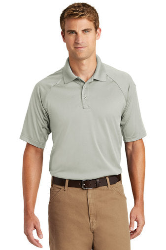 CornerStone Select Snag-Proof Tactical Polo with custom logo embroidery