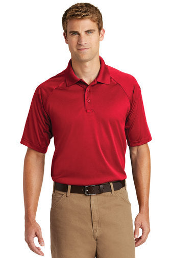 CornerStone Select Snag-Proof Tactical Polo with custom logo embroidery